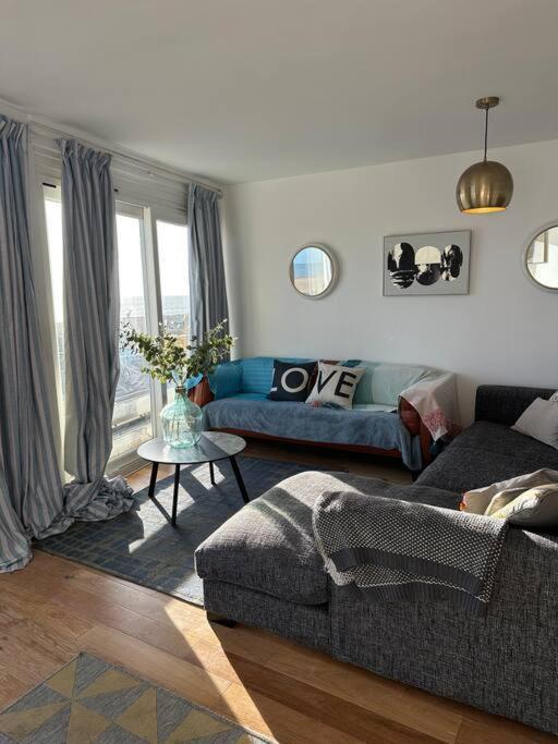 Central Sea View Maisonette Hastings Eksteriør bilde