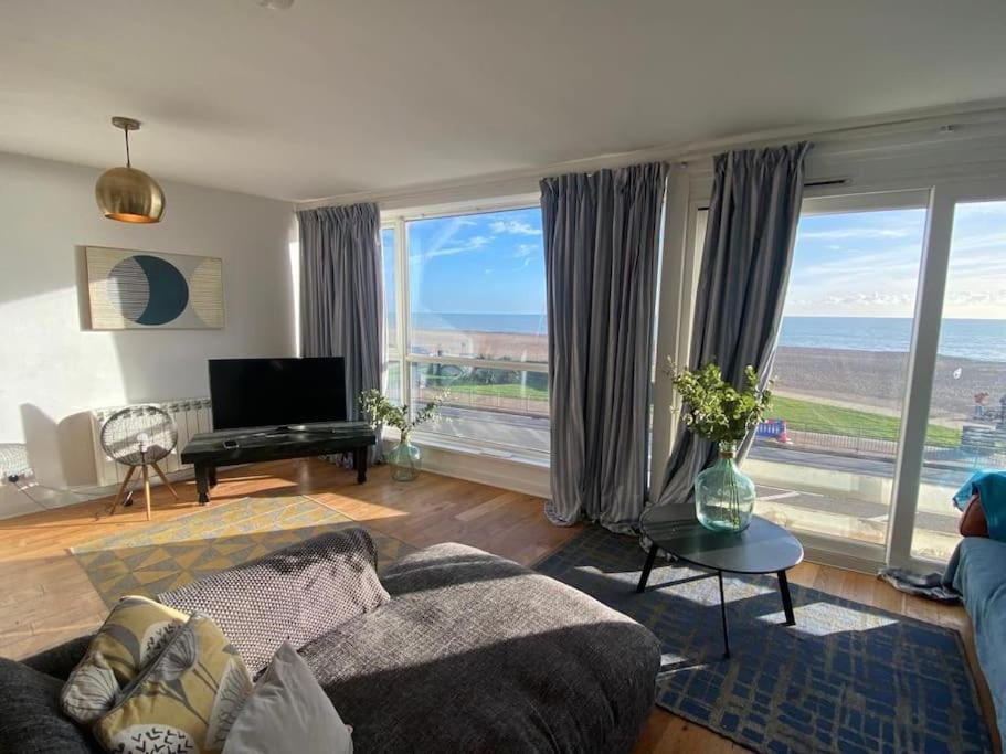 Central Sea View Maisonette Hastings Eksteriør bilde