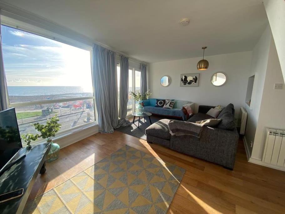 Central Sea View Maisonette Hastings Eksteriør bilde